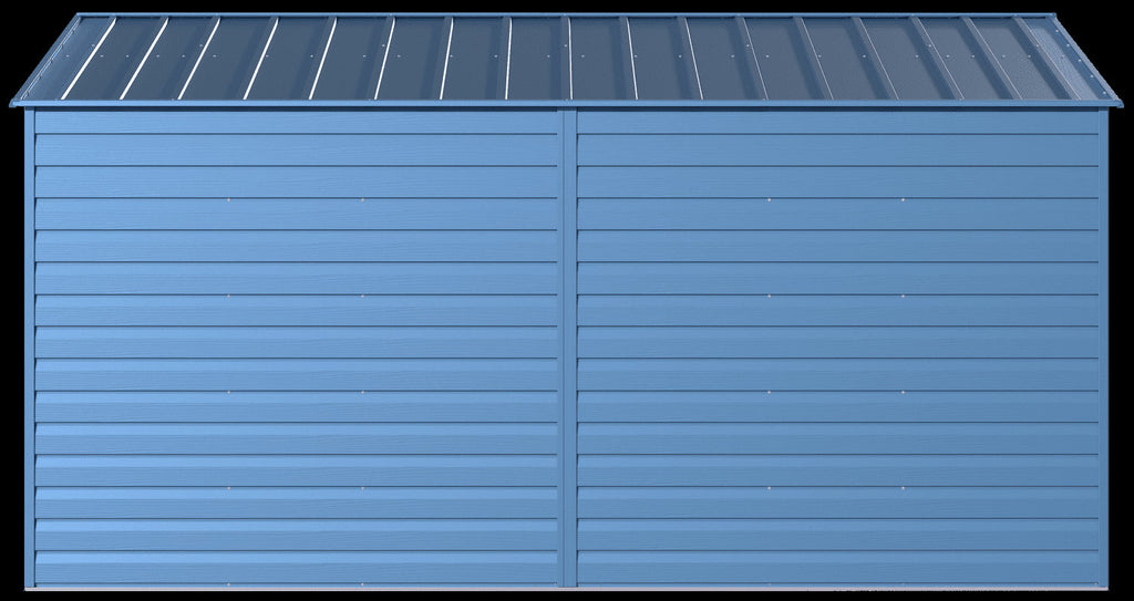 Arrow Select Steel Storage Shed, 10x14, Blue Grey
