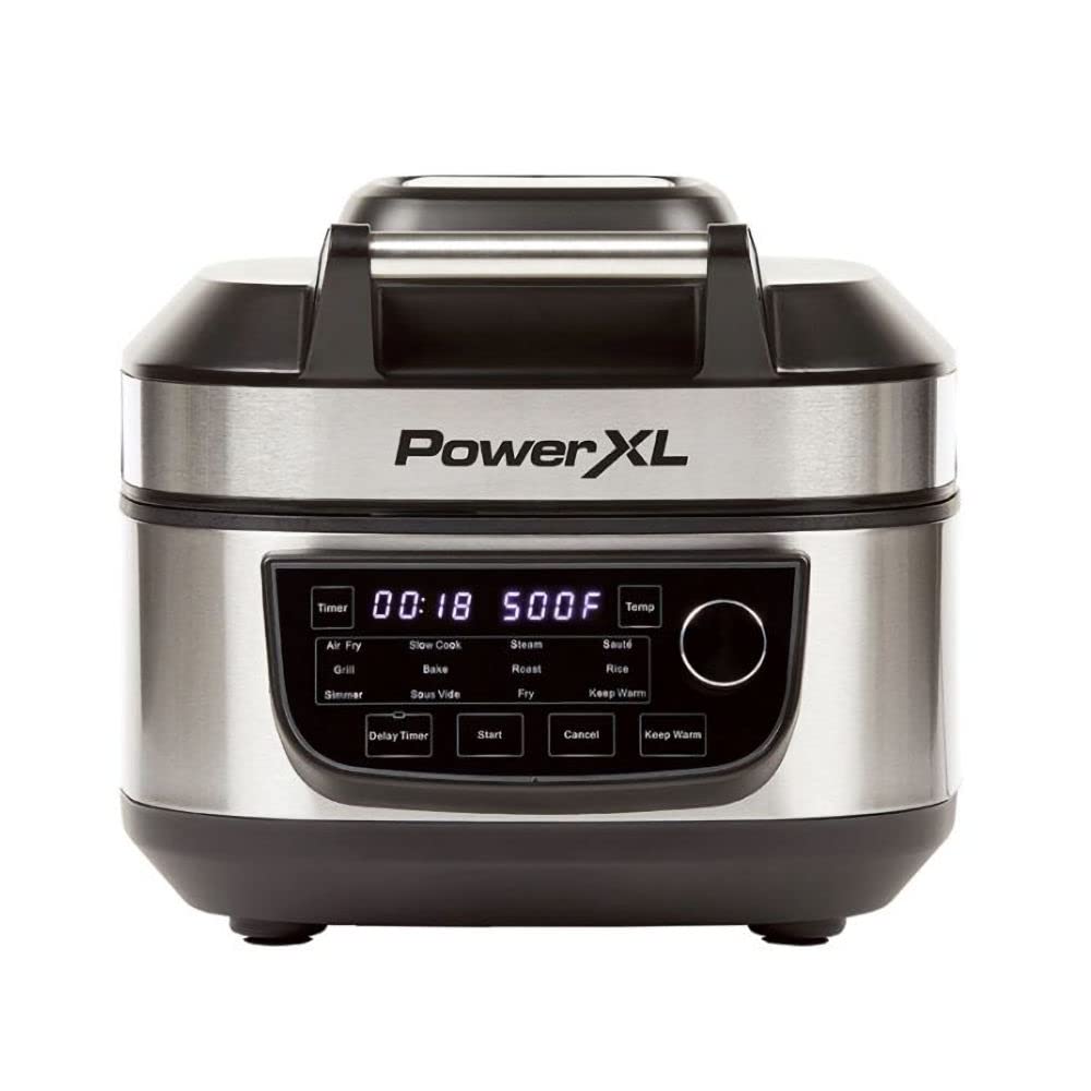 PowerXL Indoor Cooker 1550 Watts Stainless