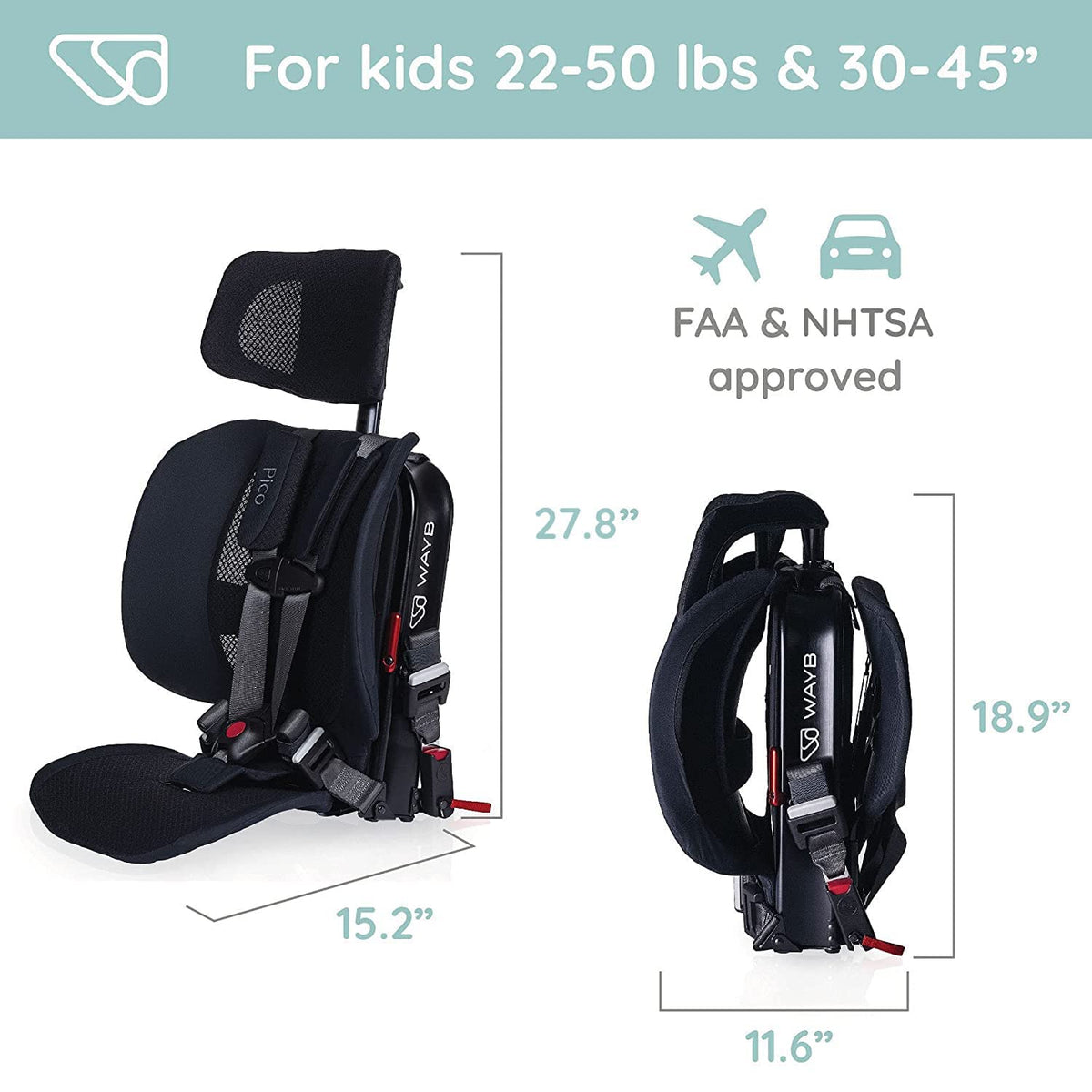 WAYB Carrying Lightweight Portable Foldable