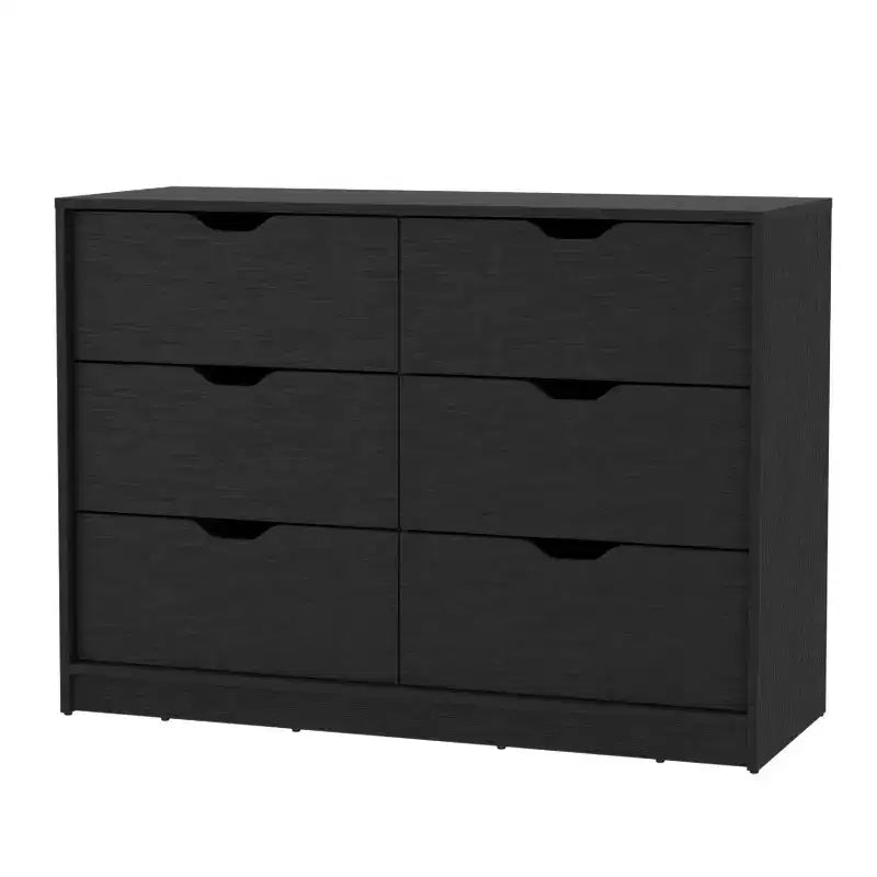 Commode à 3 tiroirs au design moderne avec pieds en épingle à cheveux en métal, armoire de rangement en bois, commode pour chambre à coucher, entrée