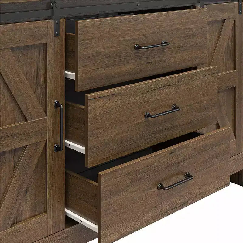 Commode 3 tiroirs/2 portes Farmhouse