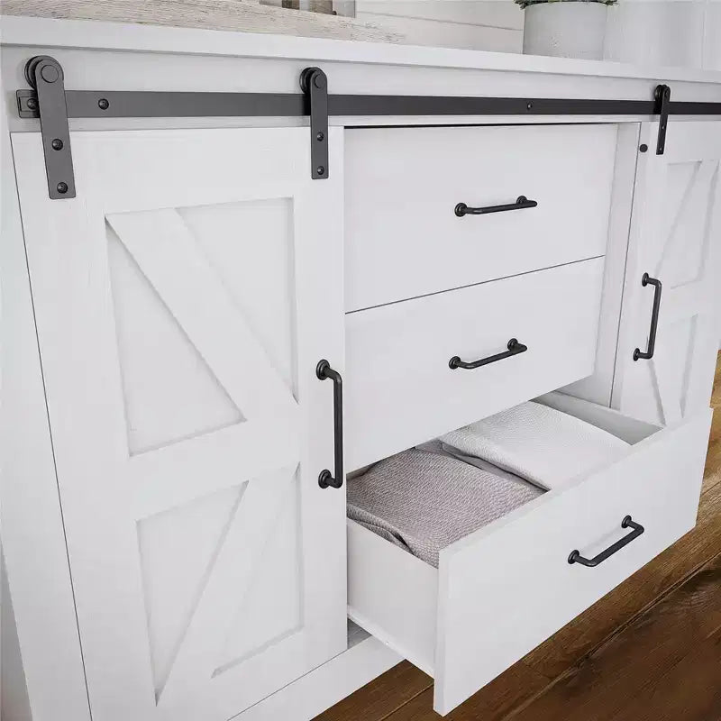 Commode 3 tiroirs/2 portes Farmhouse