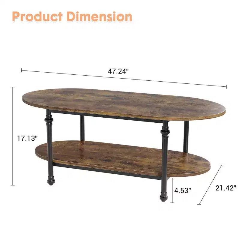Petites tables basses ovales, table basse moderne du milieu du siècle pour salon, chambre à coucher, bureau, petit espace