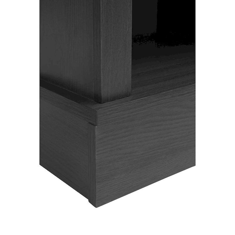 58.03" Fireplace TV Stand with Electric Fireplace and Sliding Barn Doors for TVs Up to 65"