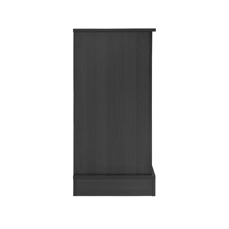 58.03" Fireplace TV Stand with Electric Fireplace and Sliding Barn Doors for TVs Up to 65"