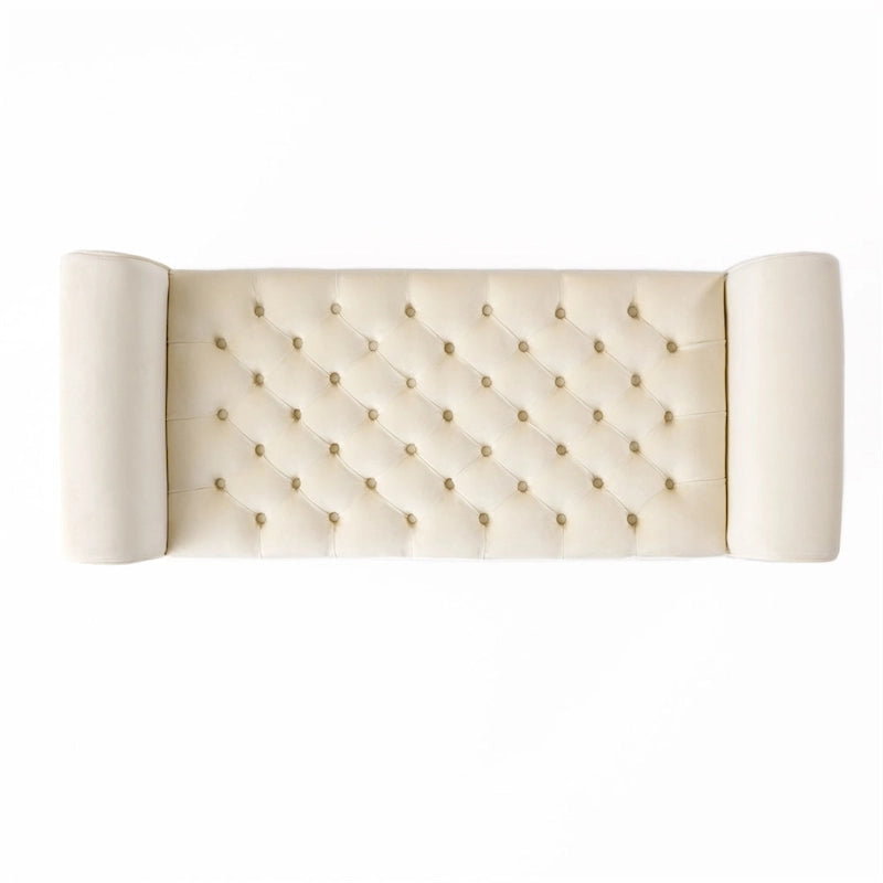 Hayes Armed Storage Bench