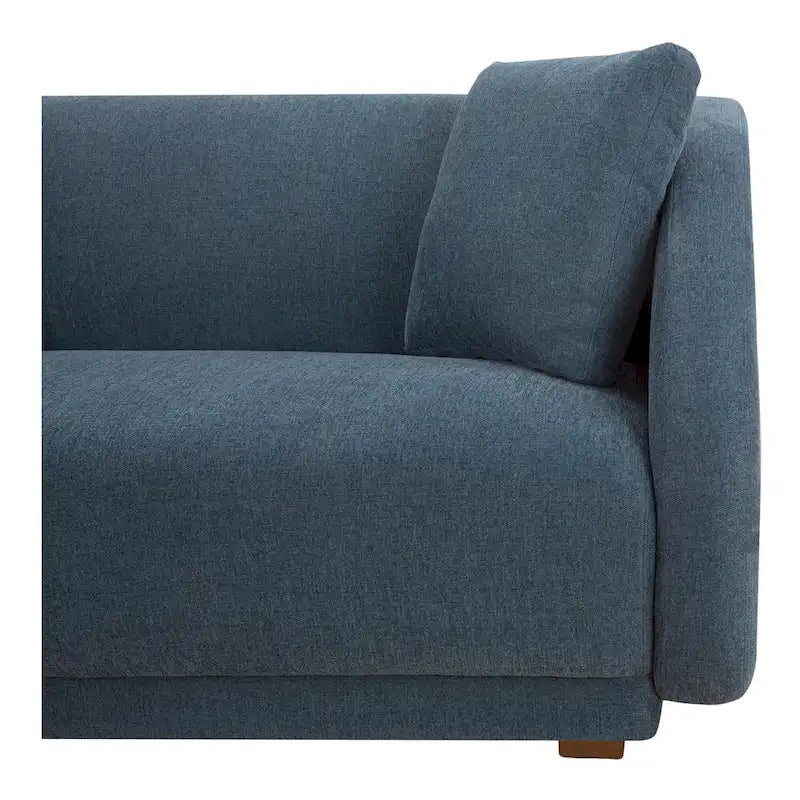 NADAAL STUDIOS Solace, 5-Piece Modular Sectional, Angled Sides - 224W x34.29D x31.5H