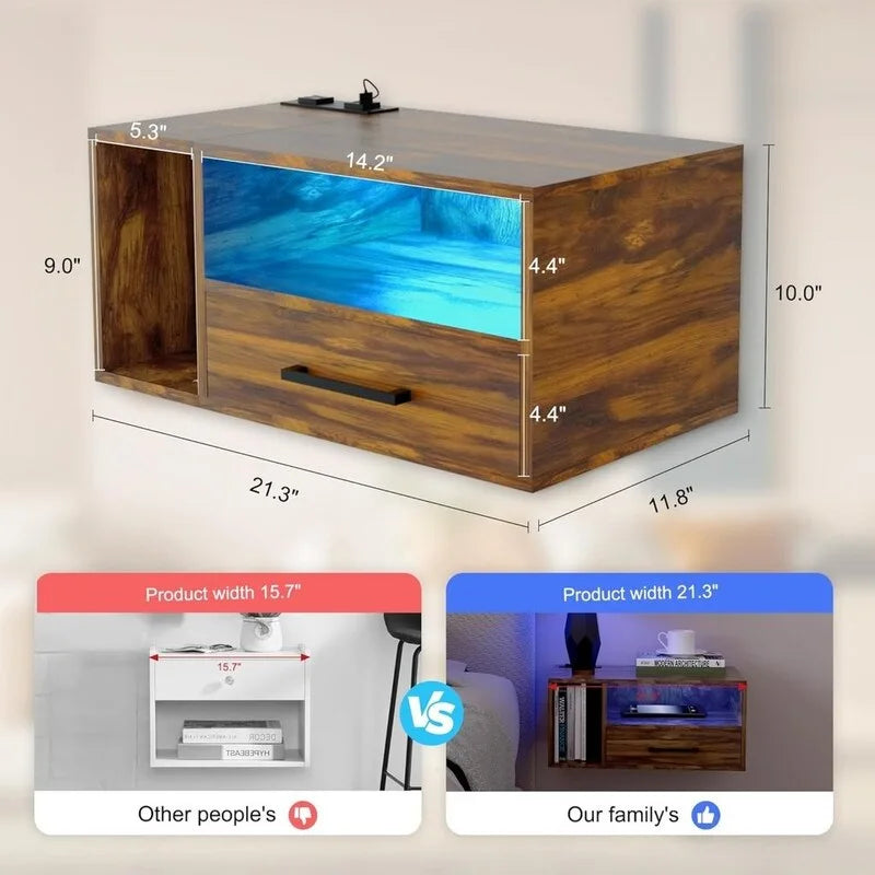 Floating Nightstand