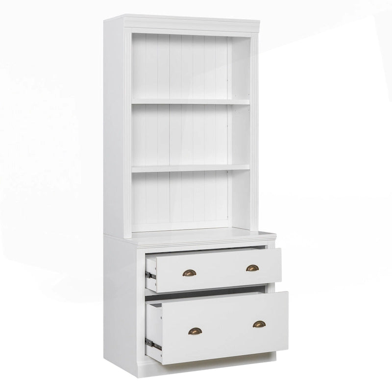 Versatile Tall Bookshelf with LED Lighting and Multiple Storage Options for Home