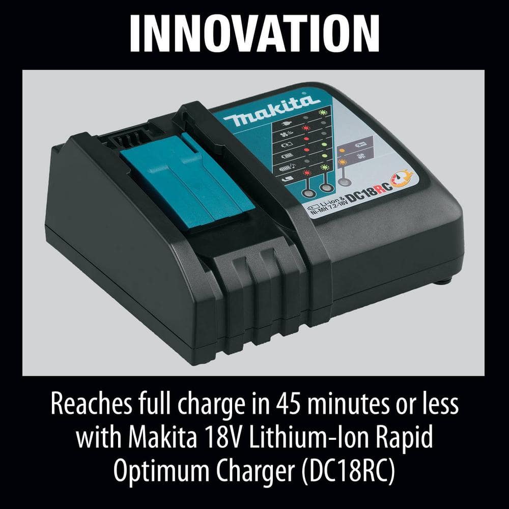 18-Volt LXT Battery and Rapid Optimum Charger Starter Pack (5.0Ah) with bonus 18V LXT Oscillating Multi-Tool BL1850BDC2XMT03
