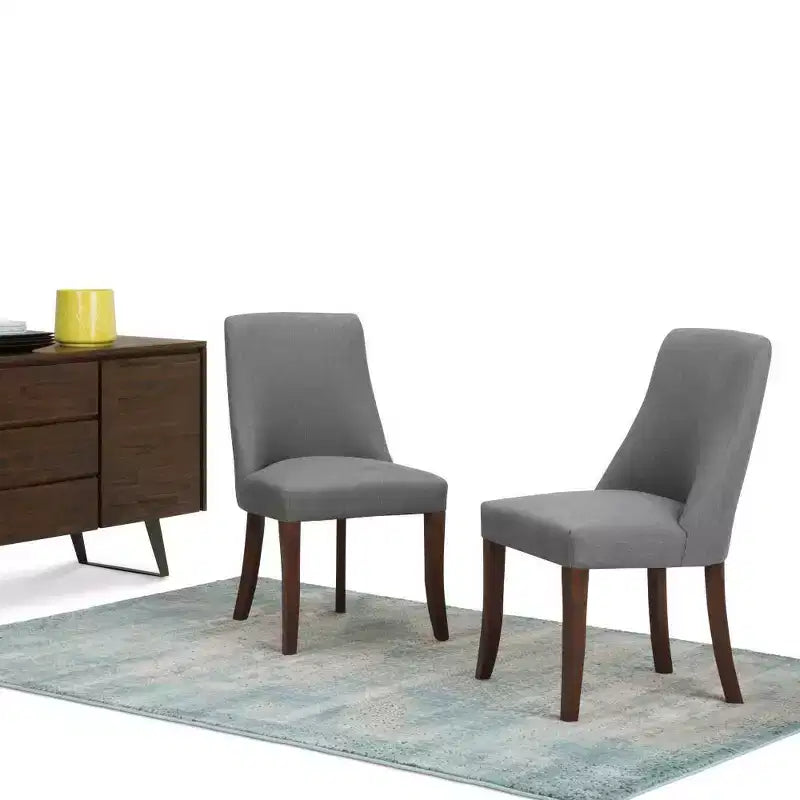 Lot de 2 chaises de salle à manger Deluxe