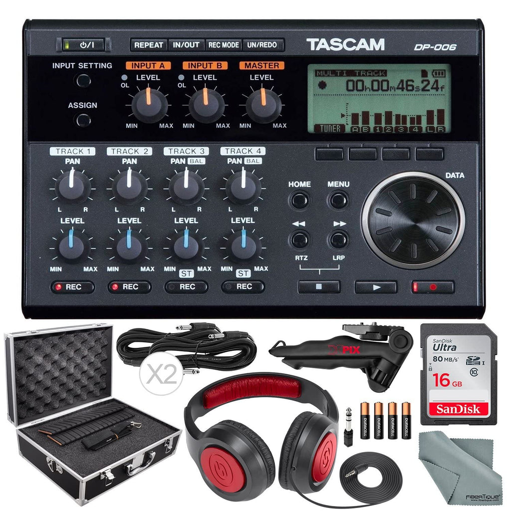 Tascam 6 Track Pocketstudio Accessory Headphones