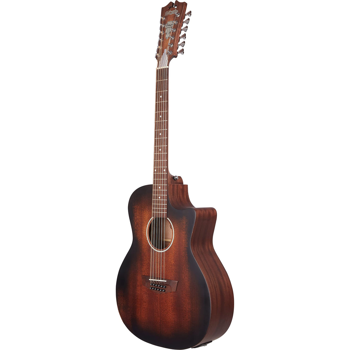 DAngelico Acoustic Electric 12 String Mahogany