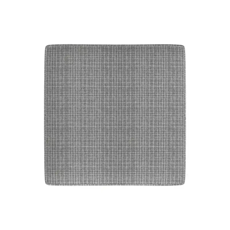 Pouf de rangement carré avec couvercle amovible