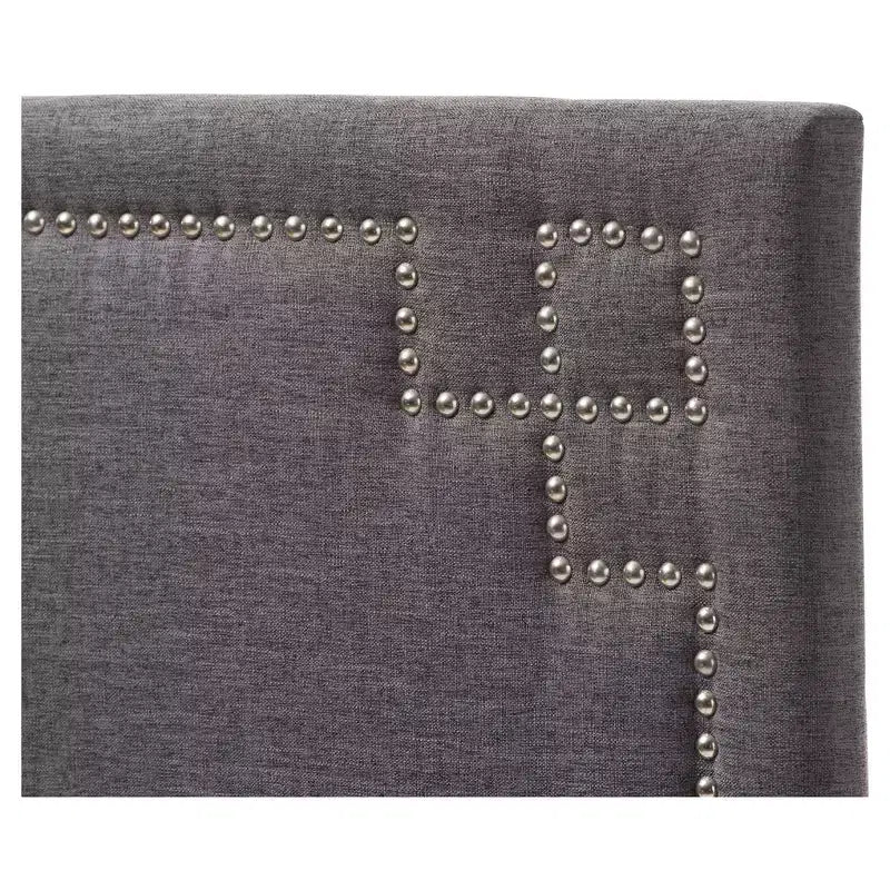 Tête de lit capitonnée en tissu, moderne et contemporaine