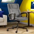 Chaise de bureau ergonomique | Hauteur réglable, coussin en microfibre, roulettes à 360°