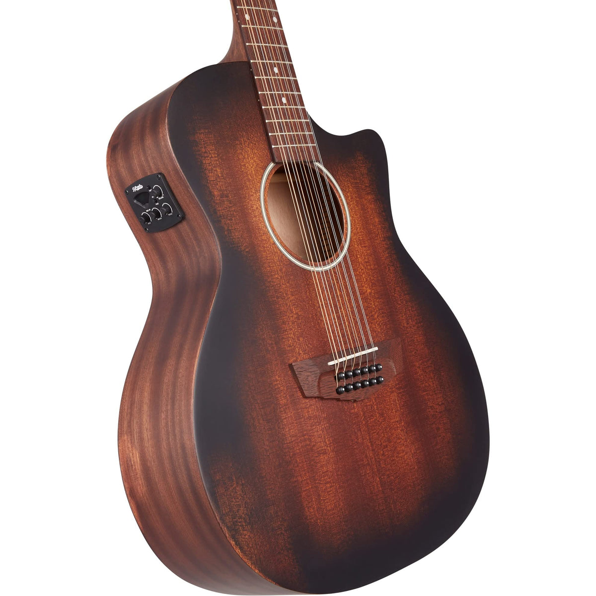 DAngelico Acoustic Electric 12 String Mahogany