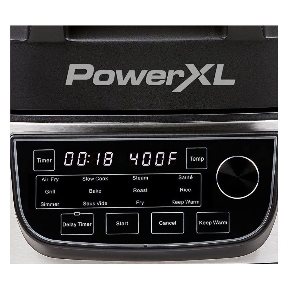 PowerXL Indoor Cooker 1550 Watts Stainless