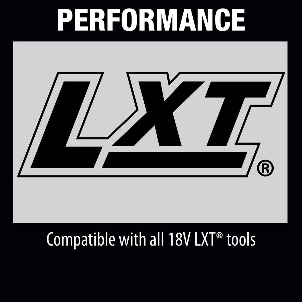 18-Volt LXT Battery and Rapid Optimum Charger Starter Pack (5.0Ah) with bonus 18V LXT Oscillating Multi-Tool BL1850BDC2XMT03