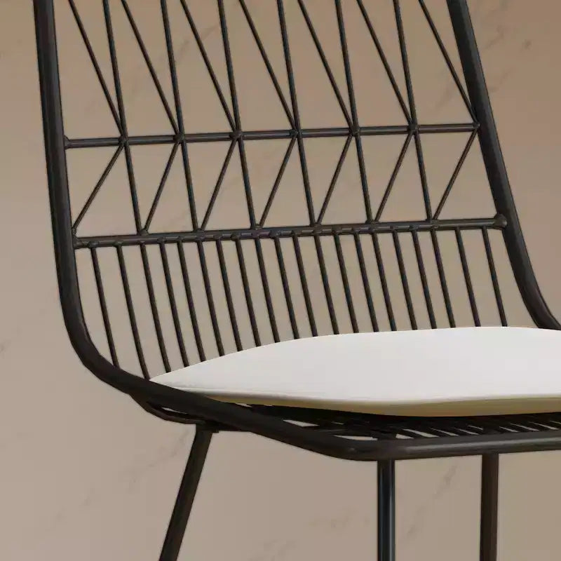 Tabourets de bar hauteur comptoir en fer modernes