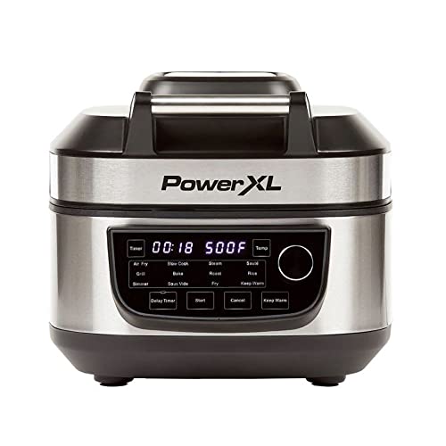 PowerXL Indoor Cooker 1550 Watts Stainless