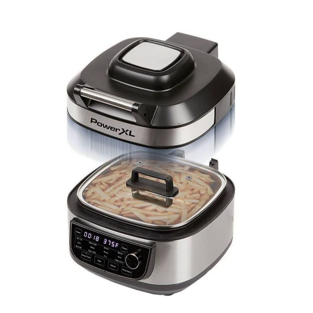 PowerXL Indoor Cooker 1550 Watts Stainless