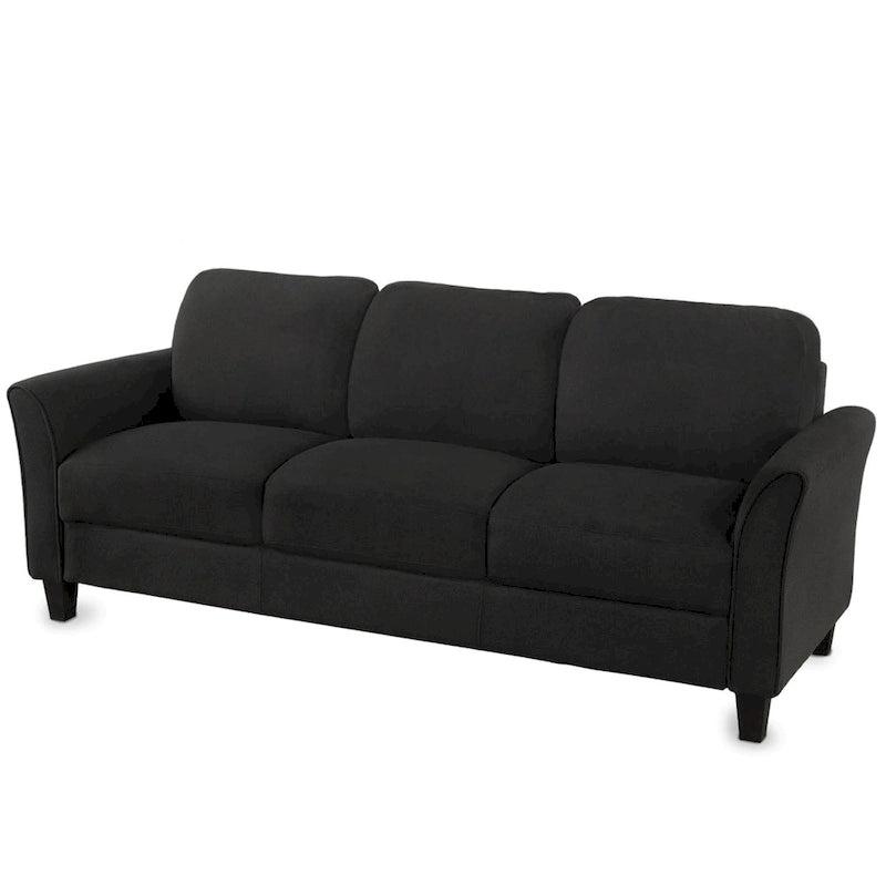 Linen Fabric 3-Seater Sofa