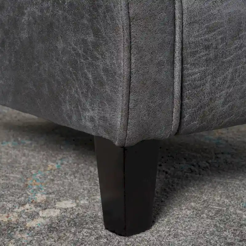Charell Traditional Microfiber Recliner by Christopher Knight Home