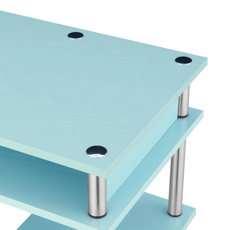 Convenience Concepts Designs2Go No Tools Student Desk with Shelves