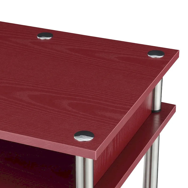 Convenience Concepts Designs2Go No Tools Student Desk with Shelves