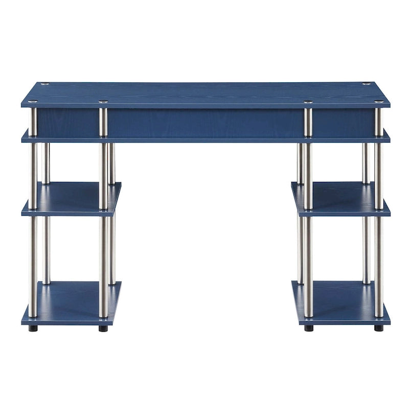 Convenience Concepts Designs2Go No Tools Student Desk with Shelves