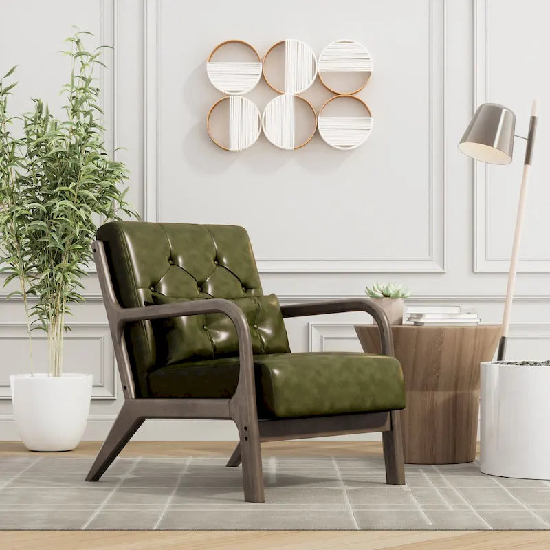 Corvus Zelda Lounge Accent Chair with Arms