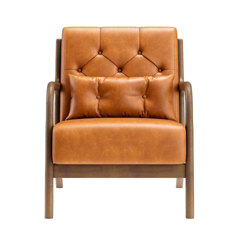 Corvus Zelda Lounge Accent Chair with Arms