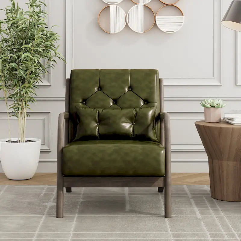 Corvus Zelda Lounge Accent Chair with Arms