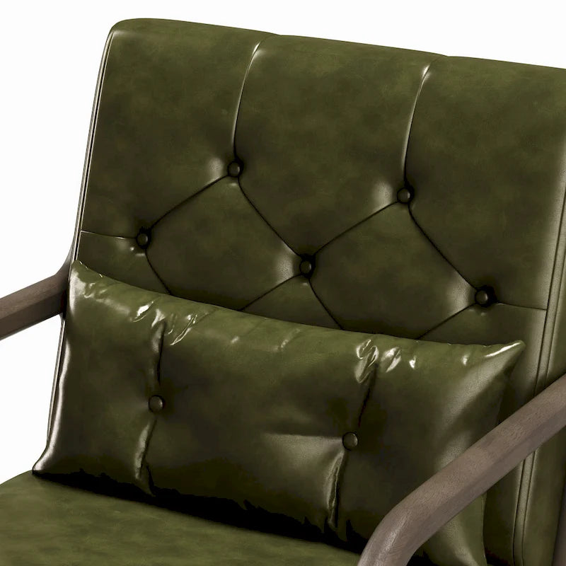 Corvus Zelda Lounge Accent Chair with Arms