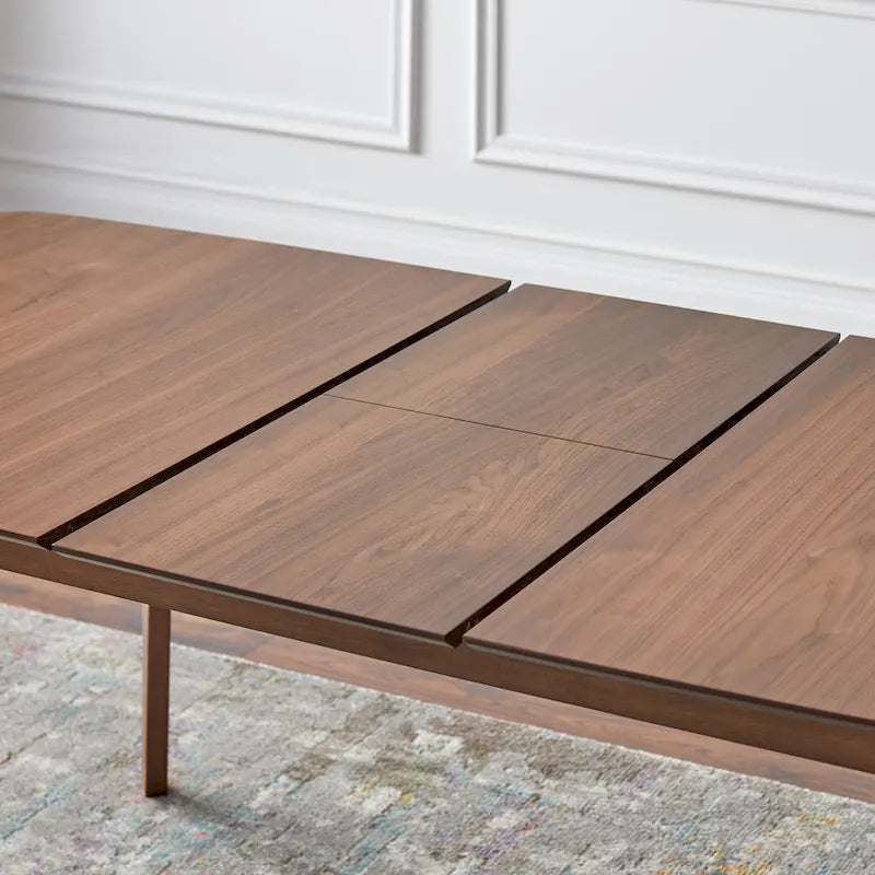 Simple Living Wave Butterfly-Leaf Dining Table