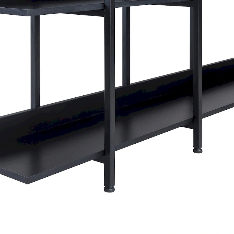 5 Tier Bookcase Home Office Open Bookshelf
