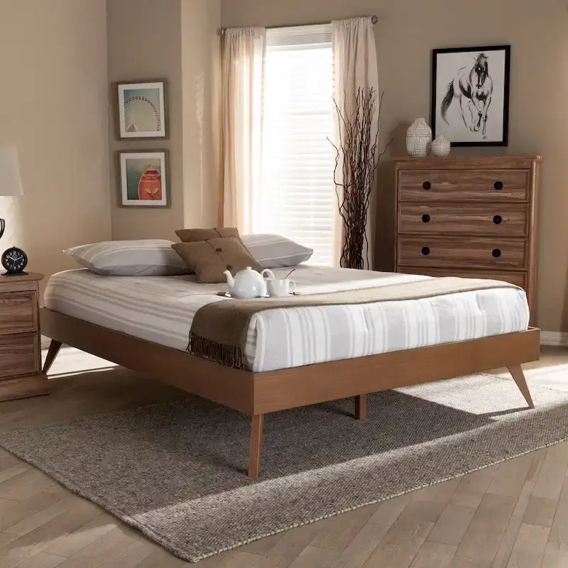 Carson Carrington Ulvsta Contemporary Platform Bed Frame