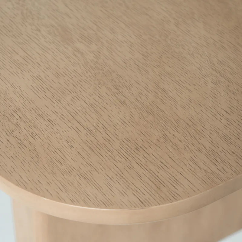 Nova Domus Oshana Modern White Oak Dining Table