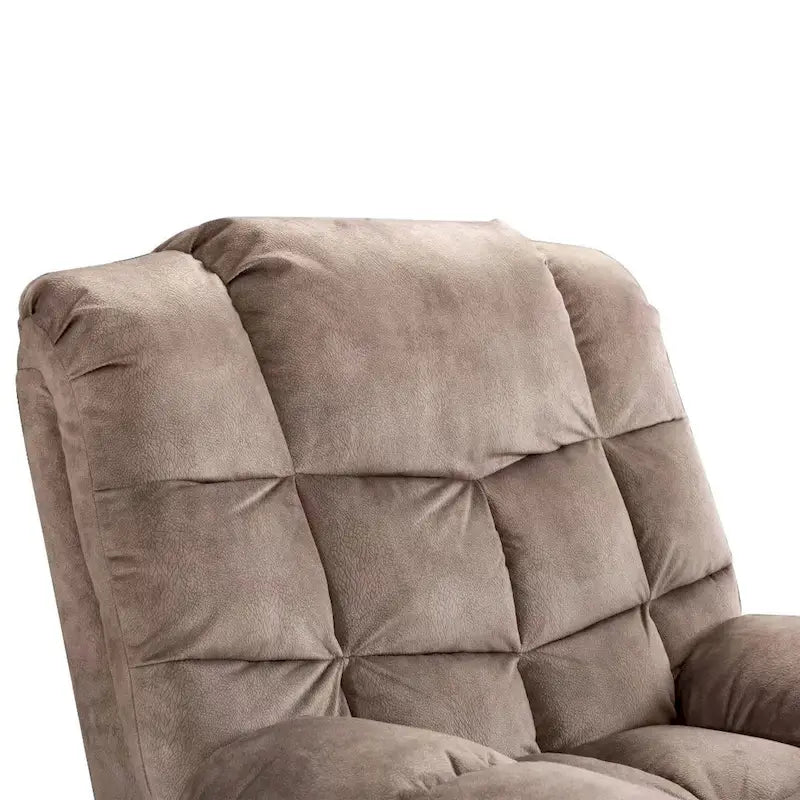 Manual Ergonomic Overstuffed Recliner Chair