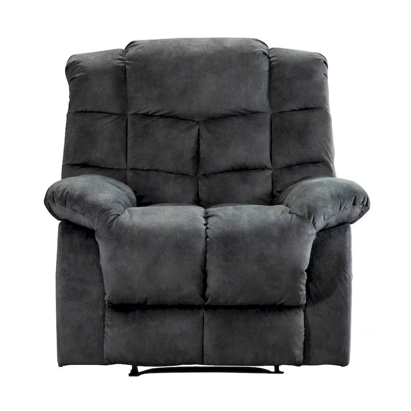 Manual Ergonomic Overstuffed Recliner Chair