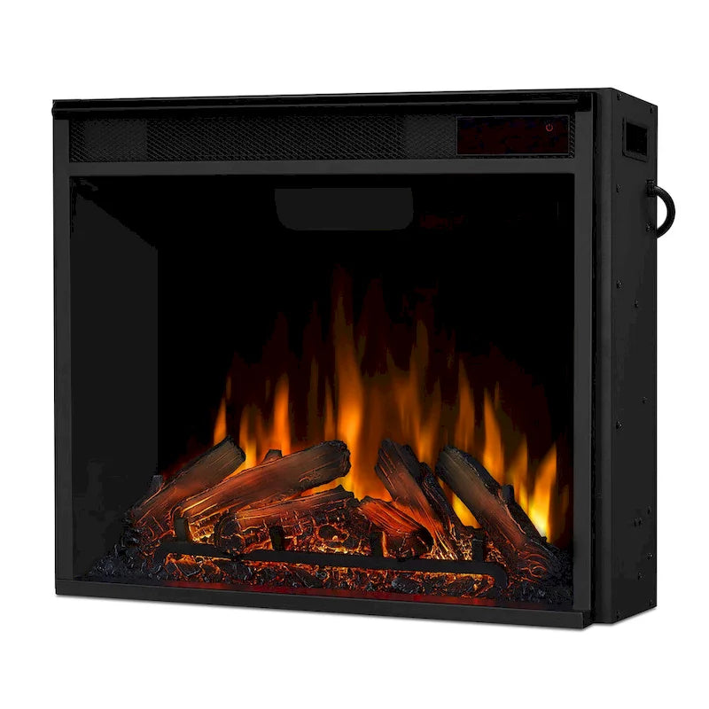 Lynette 56 TV Stand Electric Fireplace Gray by Real Flame