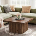 Vintage Square Coffee Table, Center Table for Living Room Cocktail Table