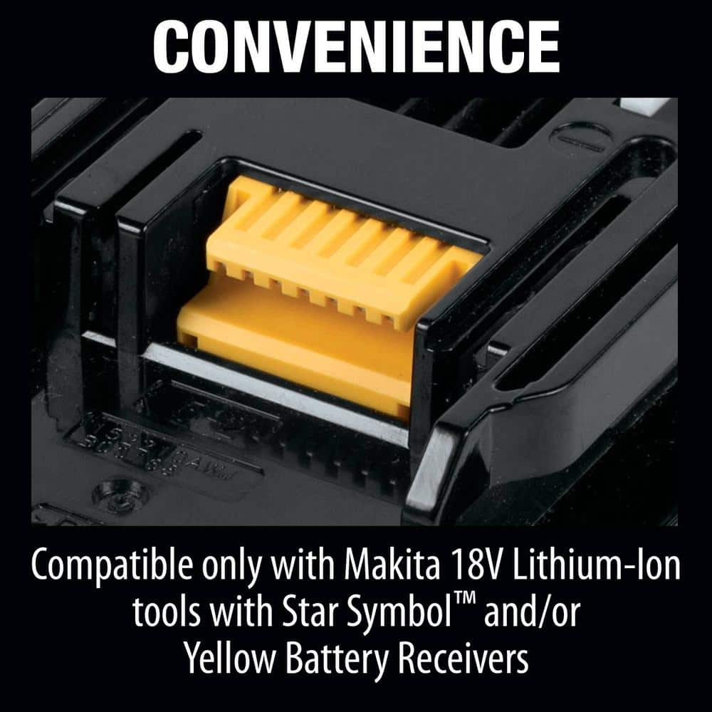 18-Volt LXT Battery and Rapid Optimum Charger Starter Pack (5.0Ah) with bonus 18V LXT Oscillating Multi-Tool BL1850BDC2XMT03