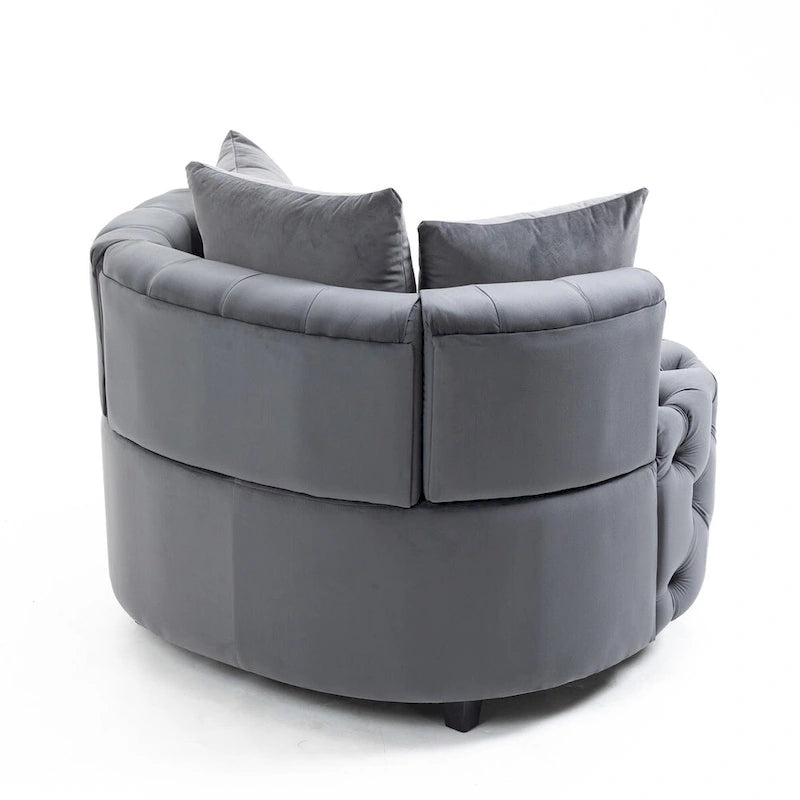 Accent Chair / Classical Barrel Chair for living room / Modern Leisure Chair