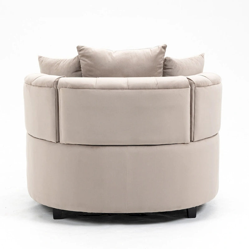 Accent Chair / Classical Barrel Chair for living room / Modern Leisure Chair