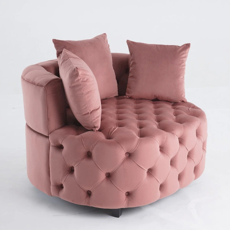 Accent Chair / Classical Barrel Chair for living room / Modern Leisure Chair