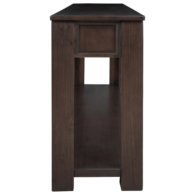Sofa Table with Storage Drawers