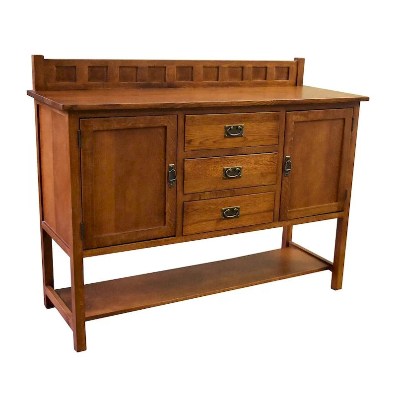 Mission Turner Sideboard With 3 Drawers And 2 Doors - 58