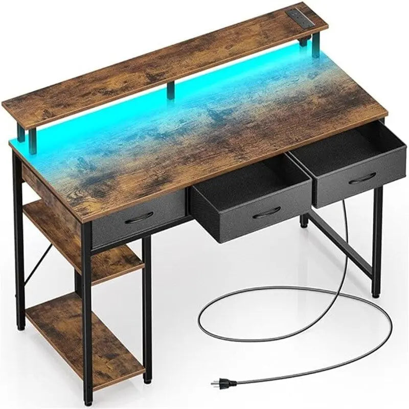 Computer Desk with Power